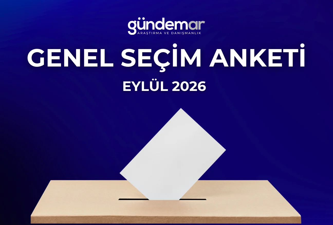 Genel Seçim Anketi - Eylül 2026 - Gündemar